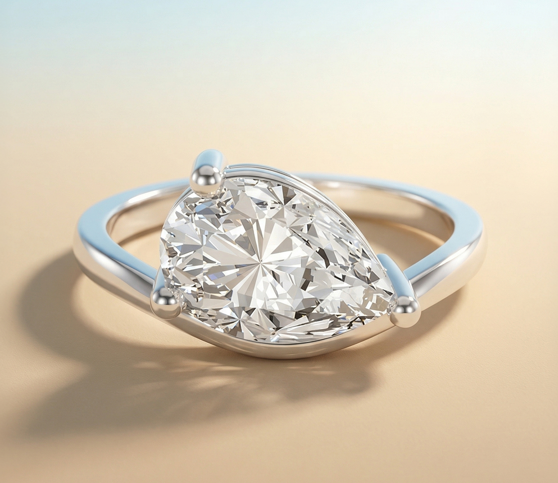 Blanca Oval Anniversary Band