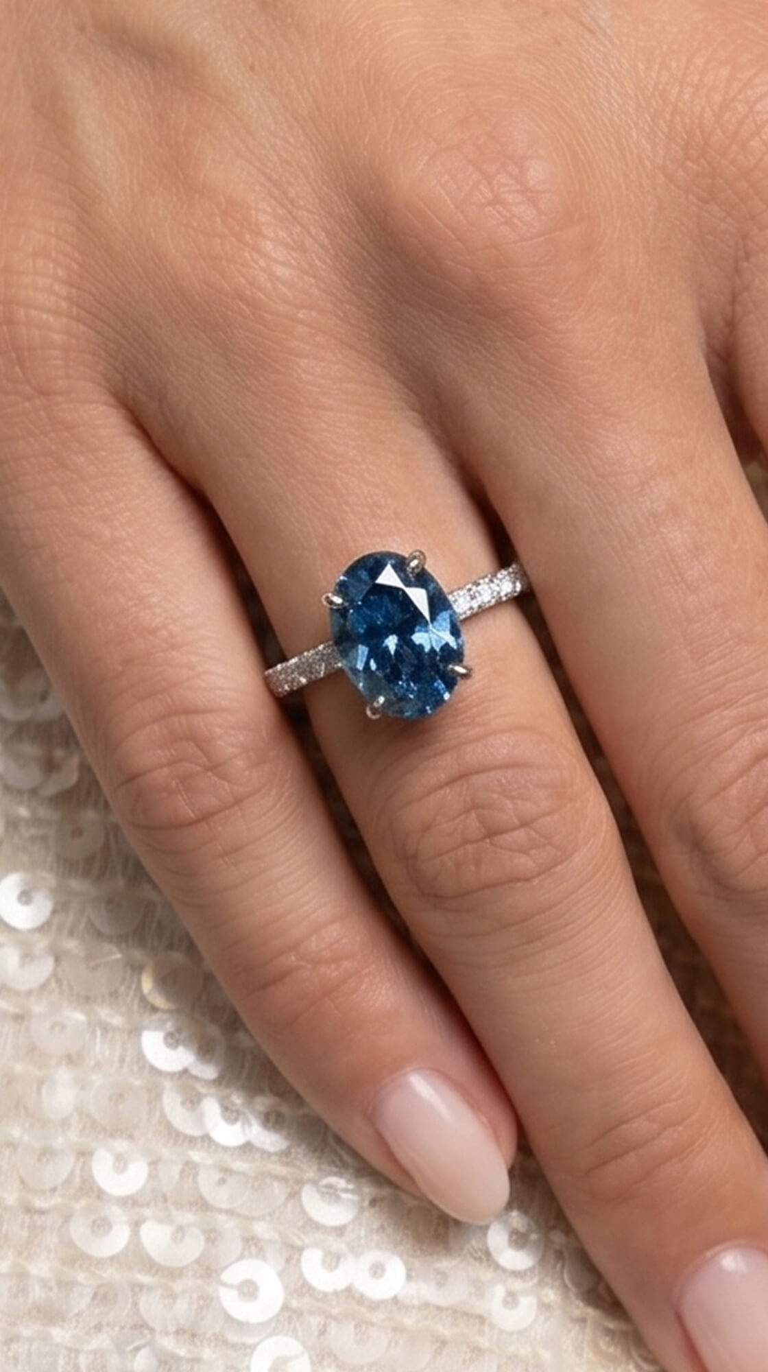 Venetia Half Eternity Ring