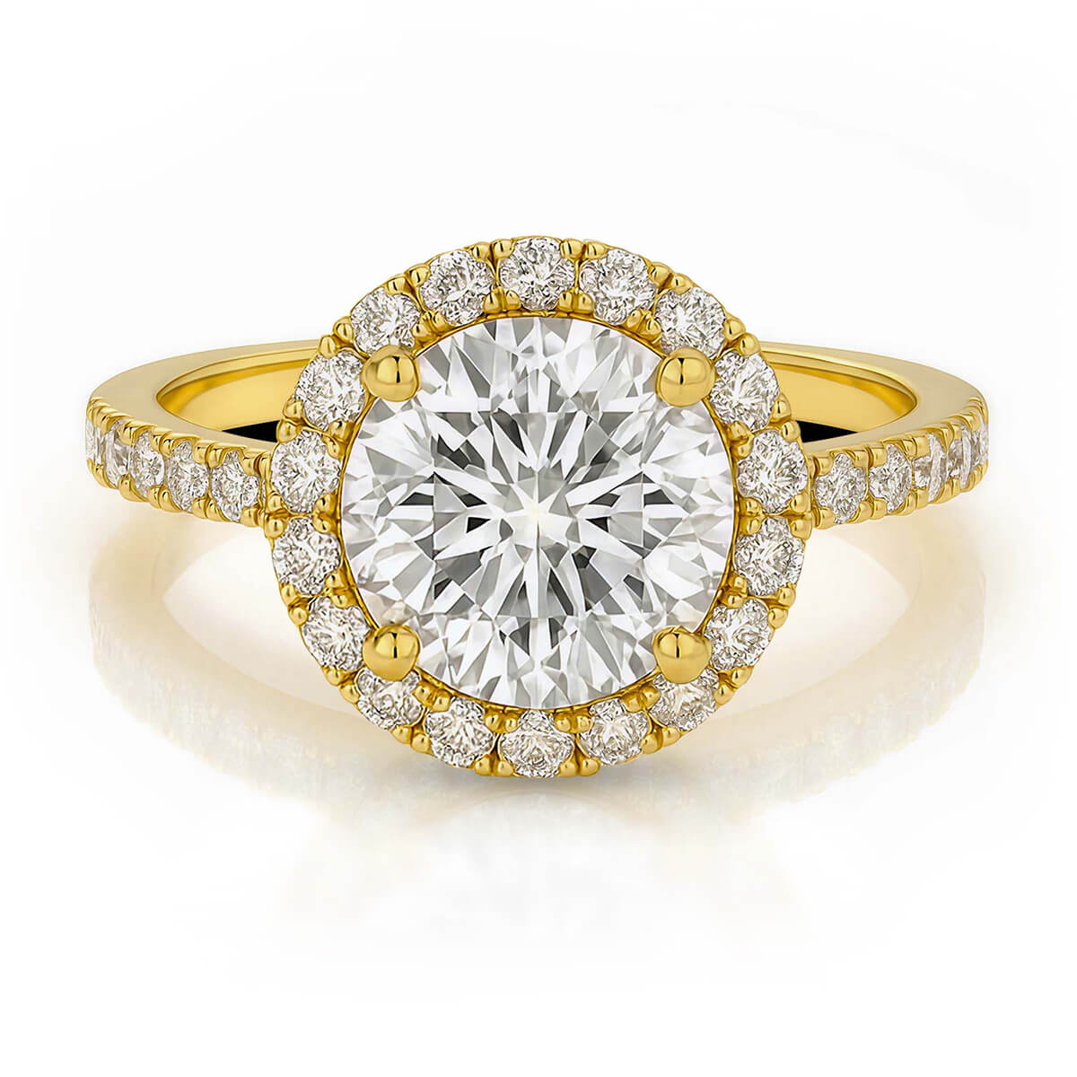Halo Engagement Rings