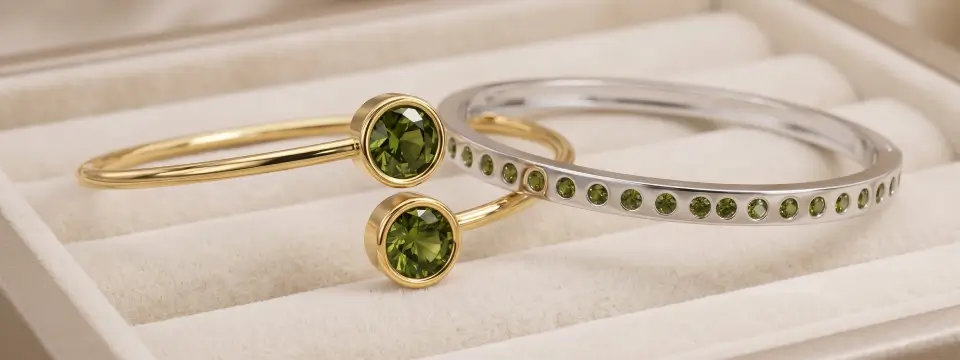 Green Diamond Bracelets