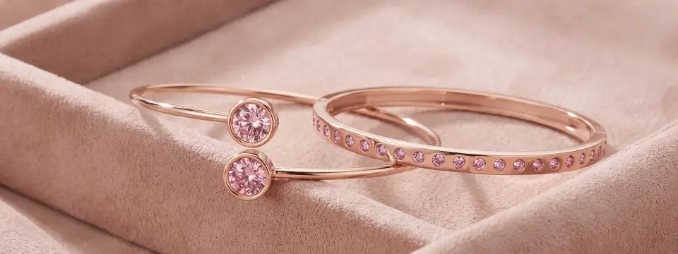 Pink Diamond Bracelets