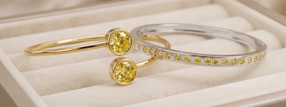 Yellow Diamond Bracelets