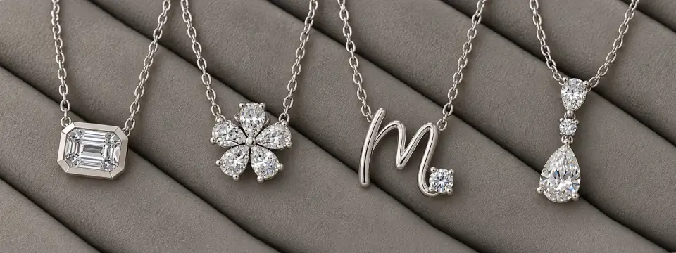 Platinum Diamond Necklaces