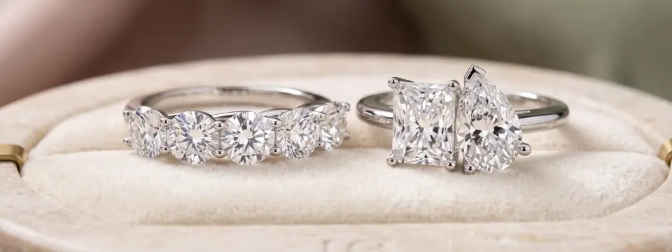 Platinum Diamond Bands
