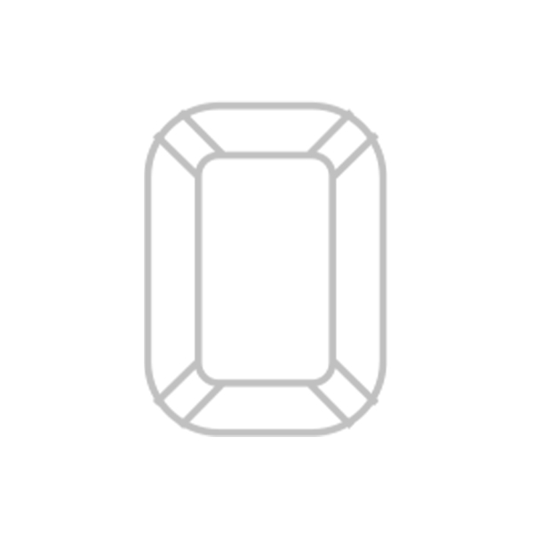 0.51 Carat emerald Lab Grown Diamond Front Image