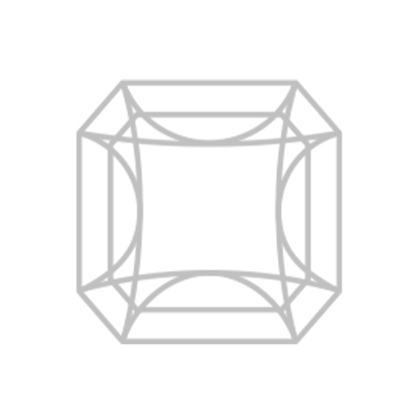 1.01 Carat radiant Lab Grown Diamond Front View